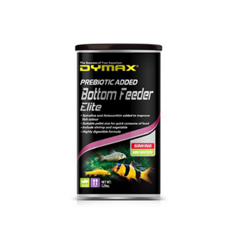 DYMAX BOTTOM FEEDER ELITE 560G SINKING MEDIUM WAFER (2.5MM) (Available in case of 6)