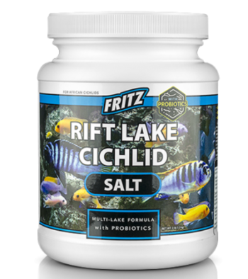 Fritz Probiotic Rift Lake Cichlid Salt 1.3kg/3lb (Available in case of 4)